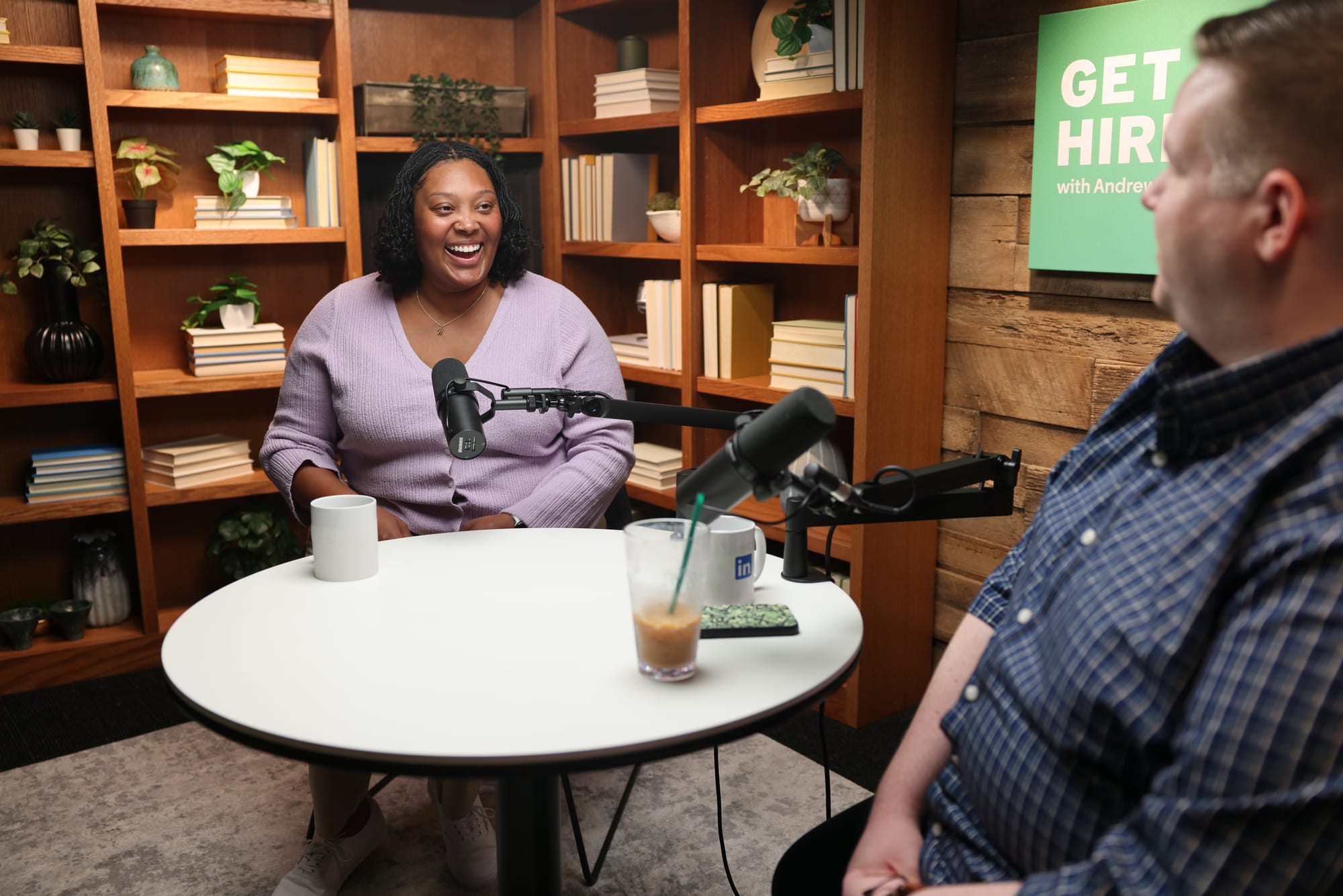 LinkedIn creator Jalonni Weaver on LinkedIn’s Get Hired podcast discussing personal branding